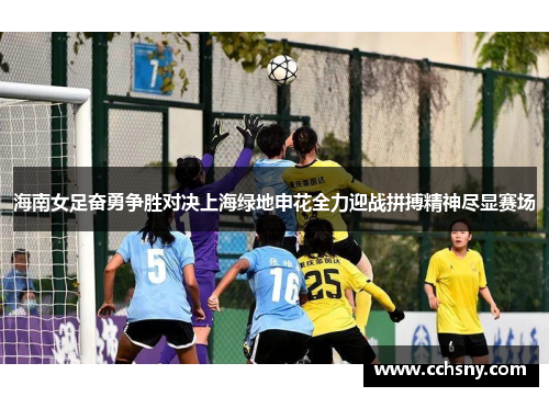 海南女足奋勇争胜对决上海绿地申花全力迎战拼搏精神尽显赛场